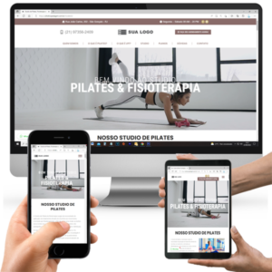 Site Para Clinica Médica, Consultório e Studio de Pilates.
