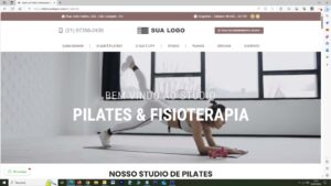 site para studio de pilates